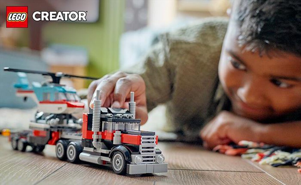 Immagine del prodotto LEGO - CREATOR Autocarro con elicottero 31146