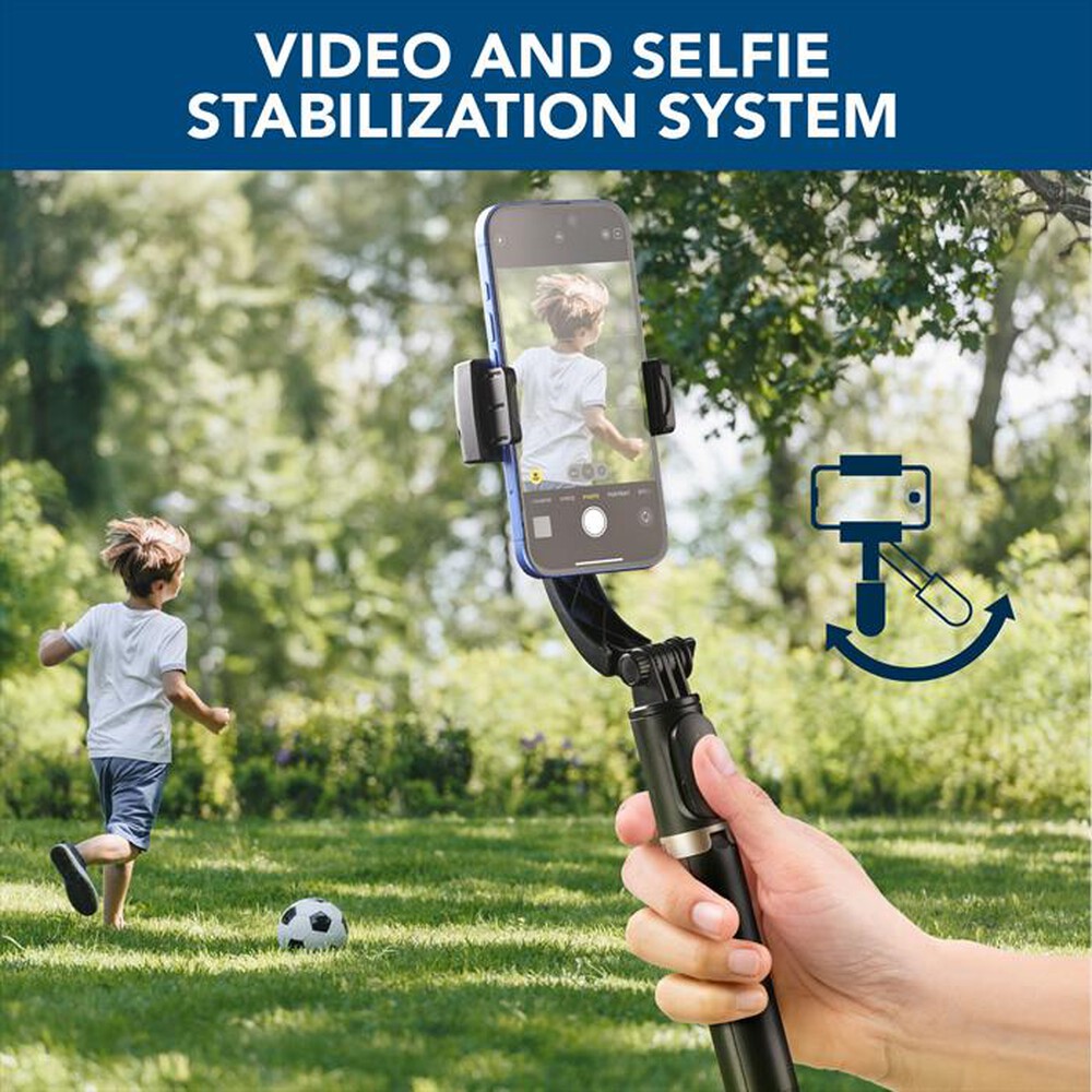 Immagine del prodotto CELLULARLINE - Stabilizzatore video gimbal BTFREEMOTIONK-Nero