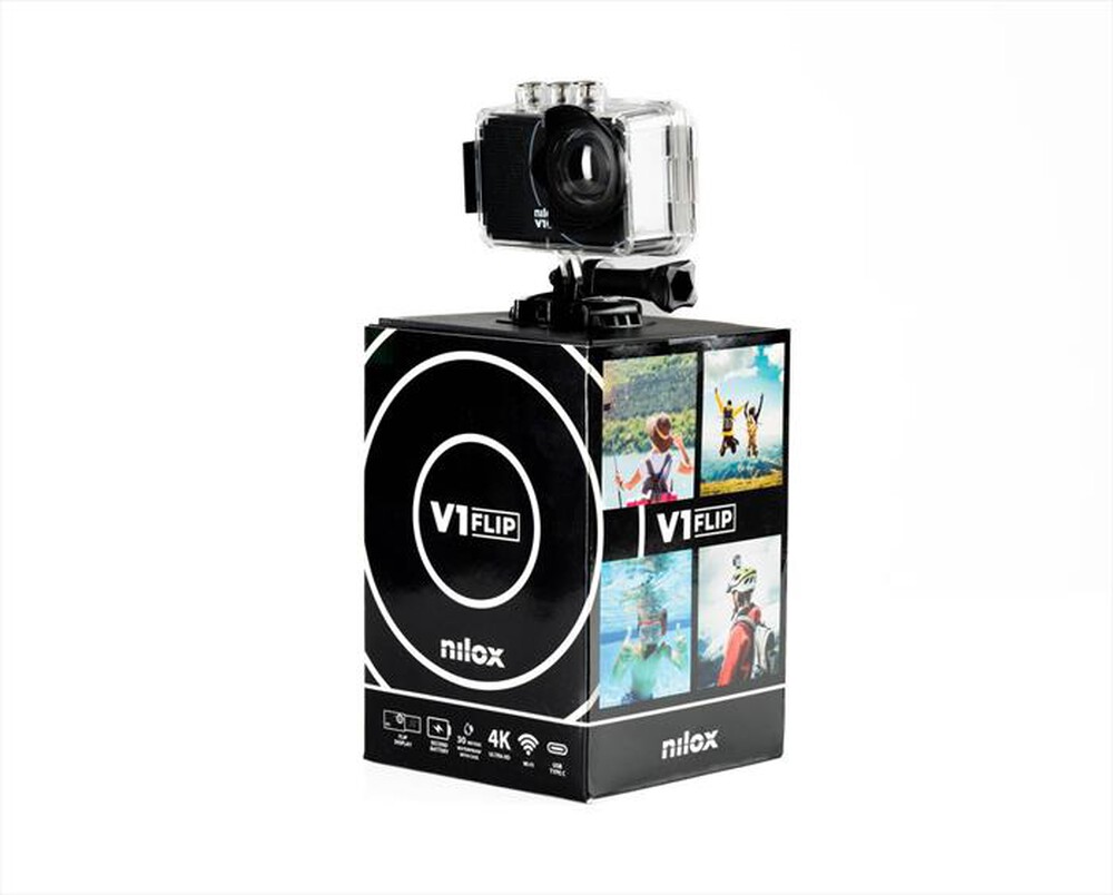 Immagine del prodotto NILOX - Action cam V1 FLIP-Nero