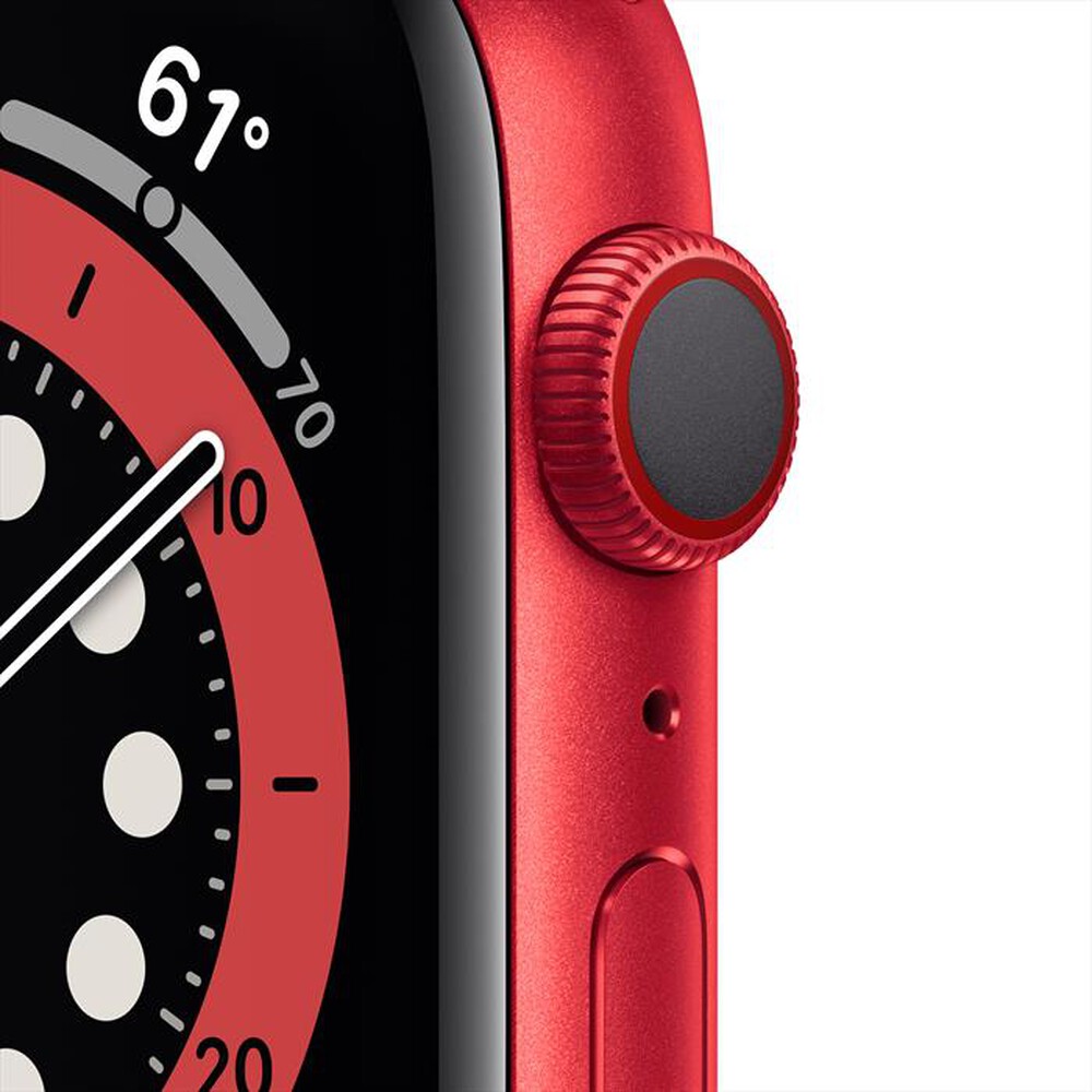 "APPLE - Watch Series 6 GPS+Cellular 44mm All Rosso-Cinturino Sport Rosso"