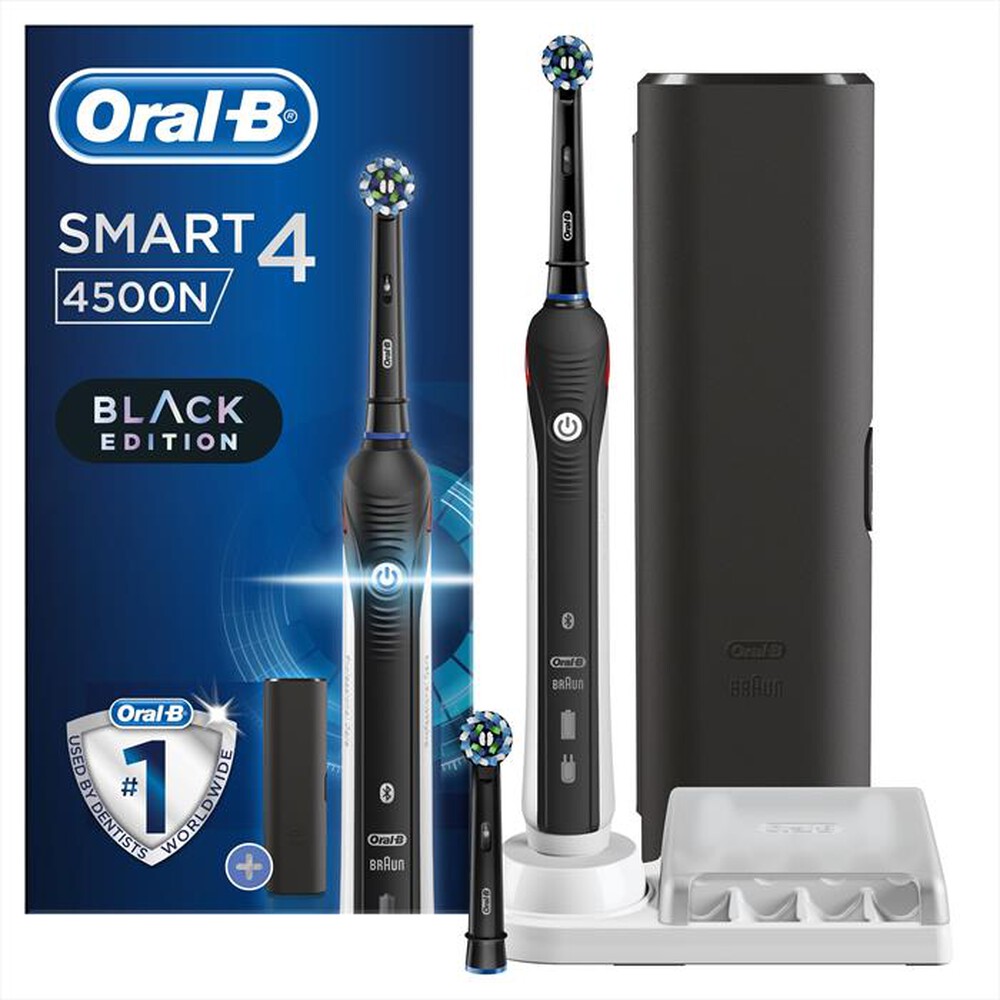 "ORAL-B - SPAZZOLINO ELETTRICO SMART 4 4500 CROSSACTION-NERO"