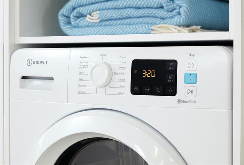 "INDESIT - Asciugatrice PUSH&GO YT M11 82 RX IT 8 Kg - A++-Bianco"