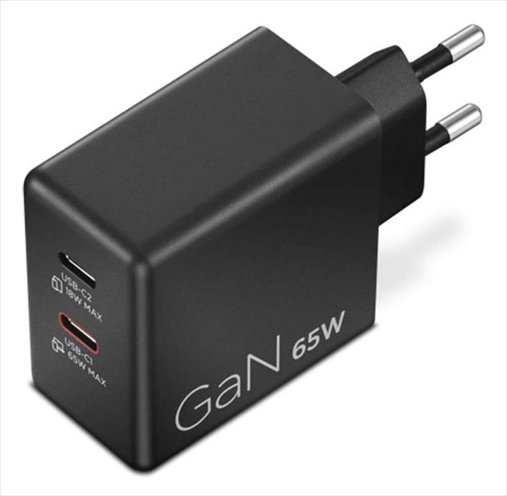 Immagine del prodotto LENOVO - Caricabatterie DUAL USB-C 65W GAN-NERO