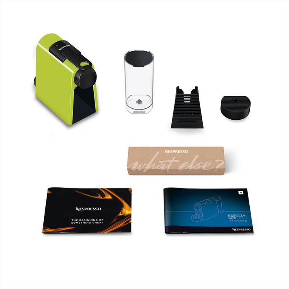 "DE LONGHI - ESSENZA MINI NESPRESSO EN85.L MACCHINA PER CAFFÈ-Lime"