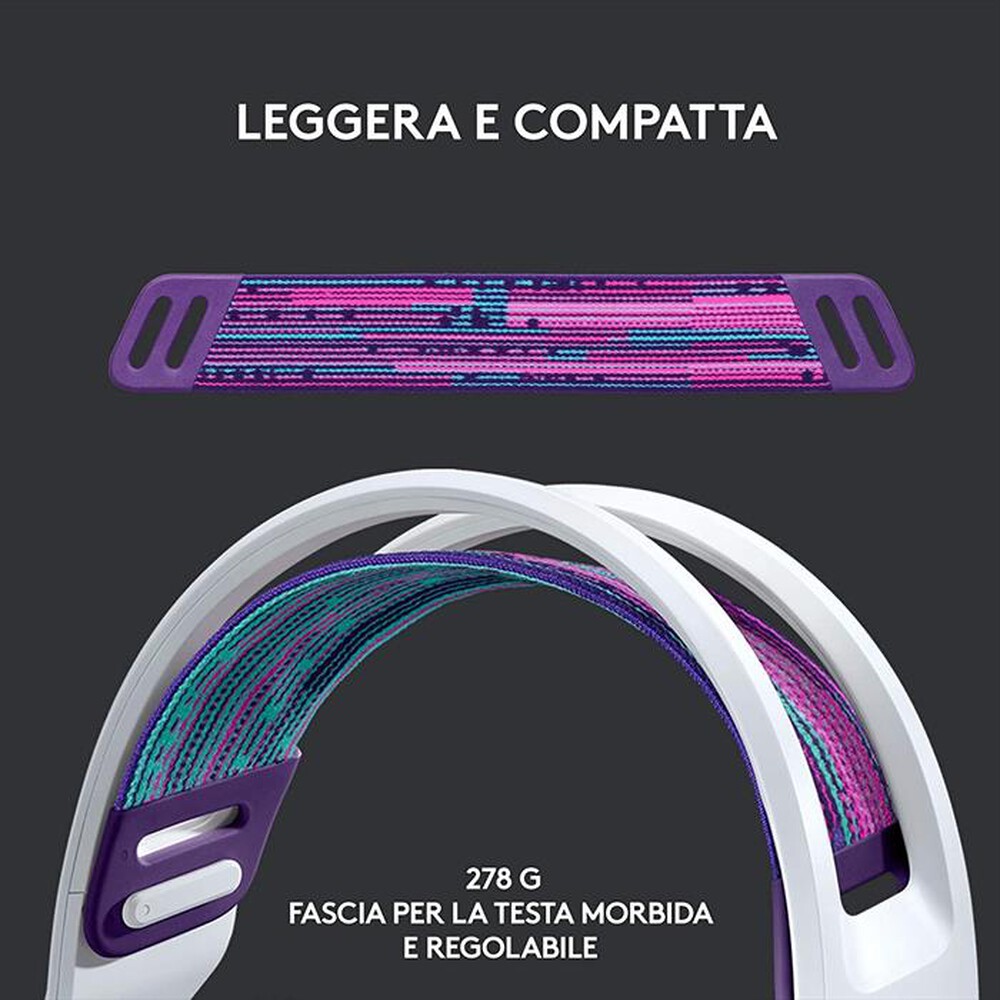 "LOGITECH - G733-Bianco"