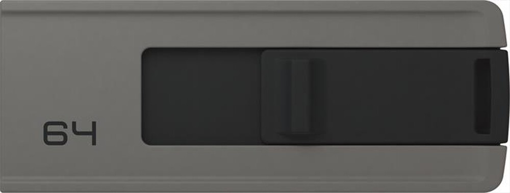 "EMTEC - SLIDE USB 3.0 64GB-GRIGIO/NERO"