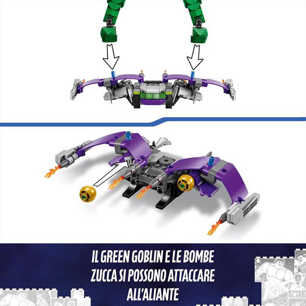 Immagine del prodotto LEGO - SUPER HEROES Personaggio costruibile Goblin 76284
