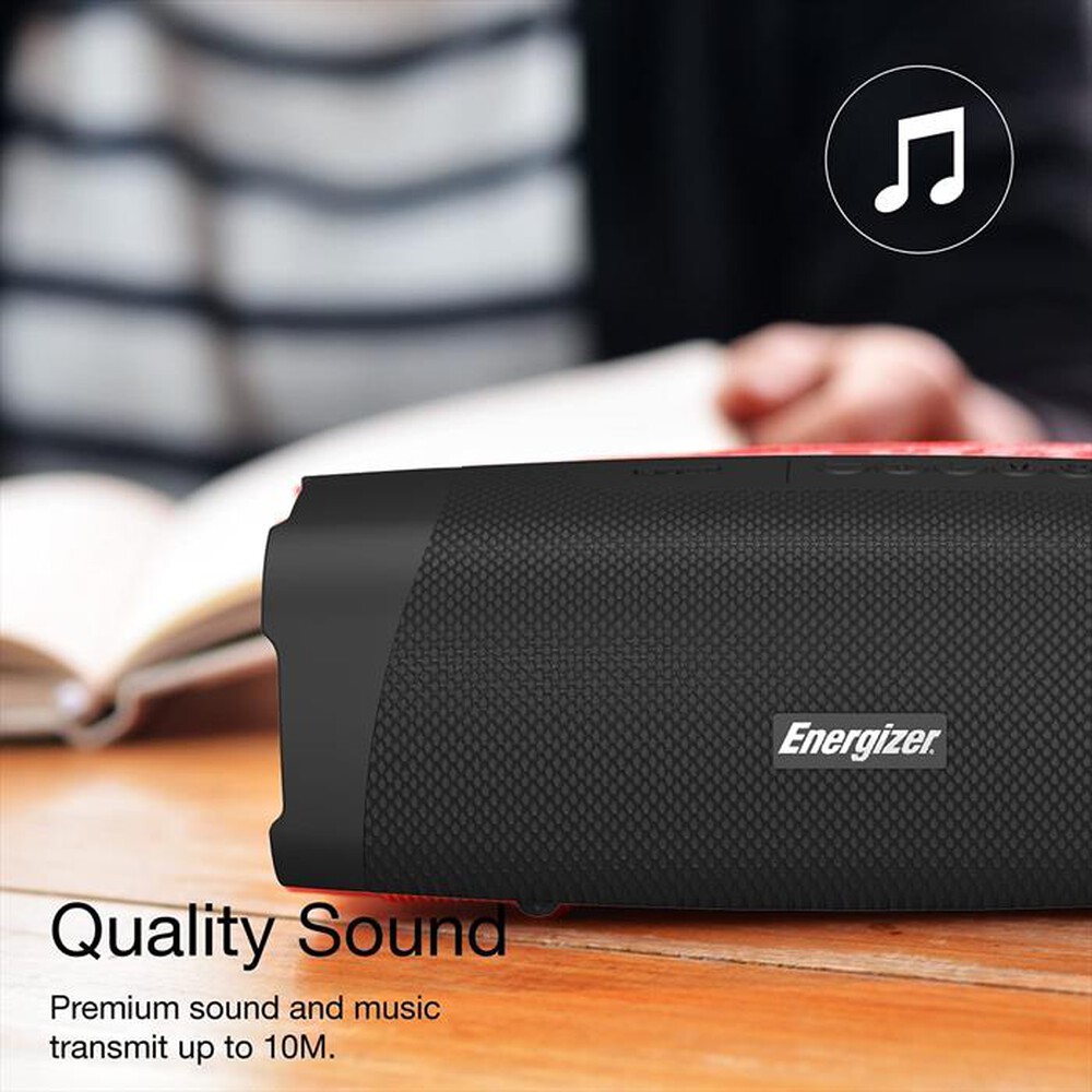 "ENERGIZER - BTS105 SPEAKER PORTATILE BLUETOOTH-NERO"