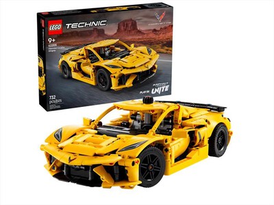 LEGO - TECHNIC Chevrolet Corvette Stingray - 42205-Multicolore