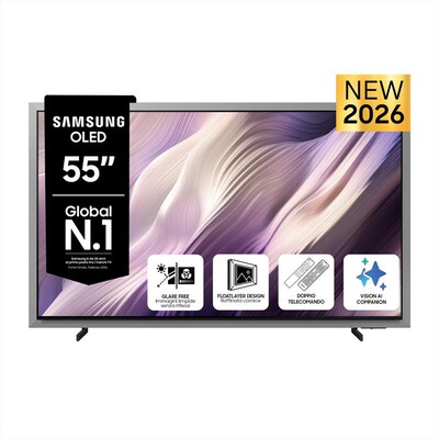 SAMSUNG - Smart TV OLED 4K AI 55" QE55S99HATXZT-Slate Black