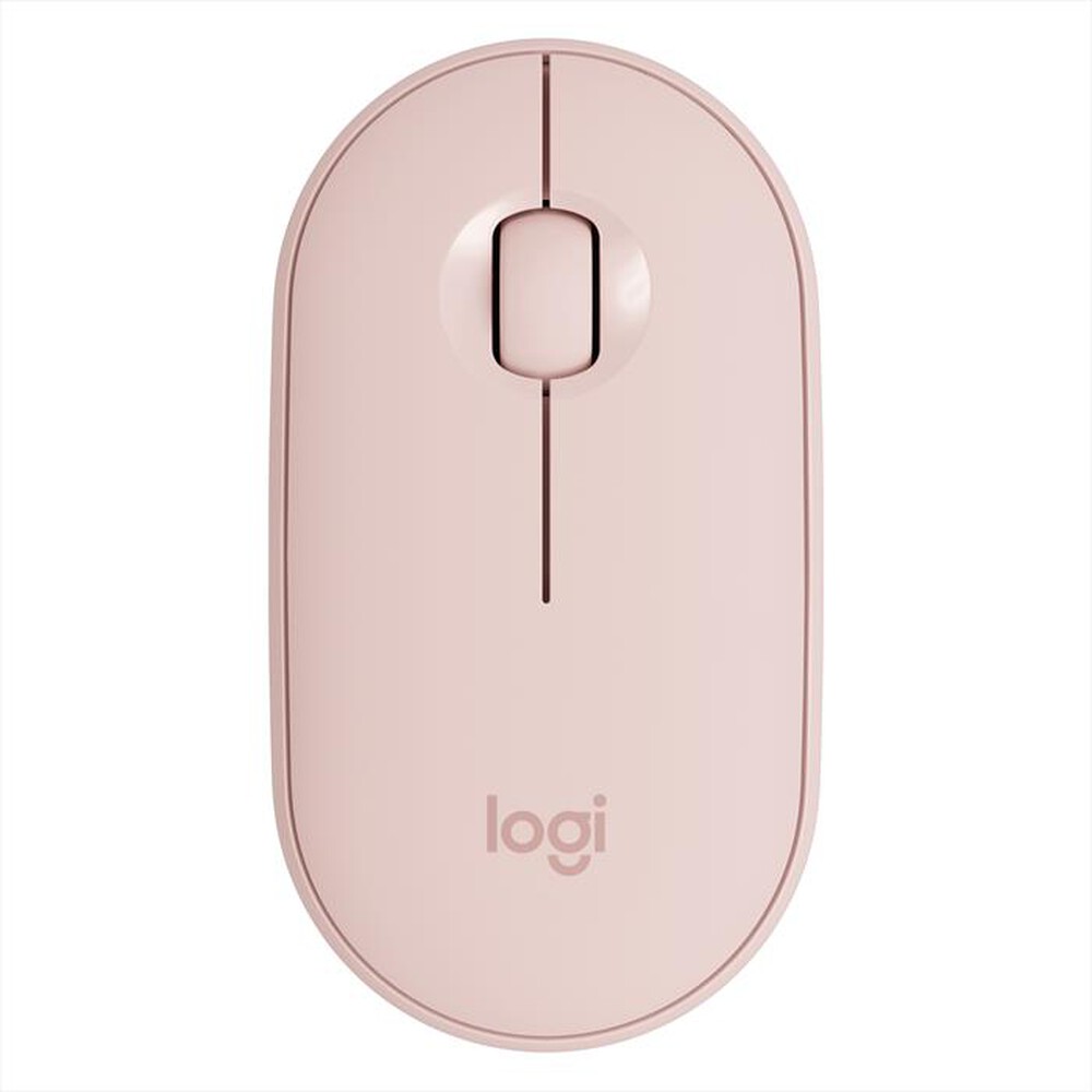 "LOGITECH - M350 Pebble Wireless Mouse 2-Rose"