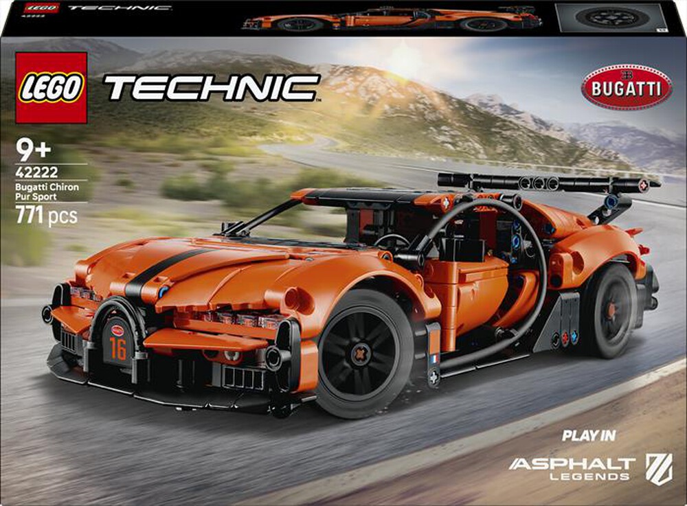 LEGO - TECHNIC Hyper Car Bugatti Chiron Pur Sport - 42222
