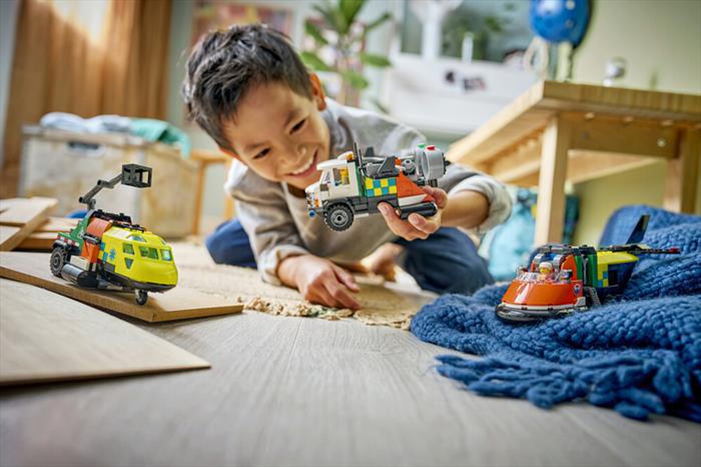 Immagine del prodotto LEGO - CITY Remix aereo, camion di servizio - 60505