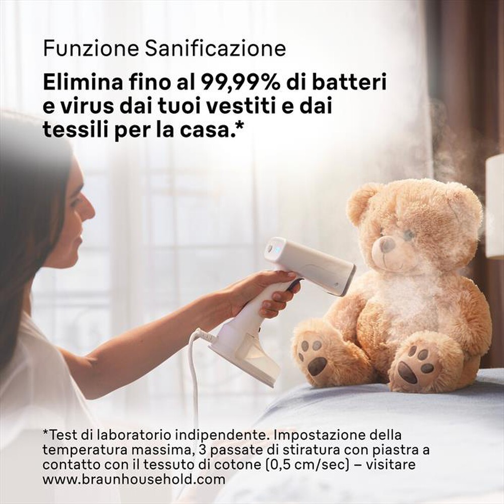 Immagine del prodotto BRAUN - STIRATORE VERTICALE QUICKSTYLE 5 GS5011PU-BIANCO