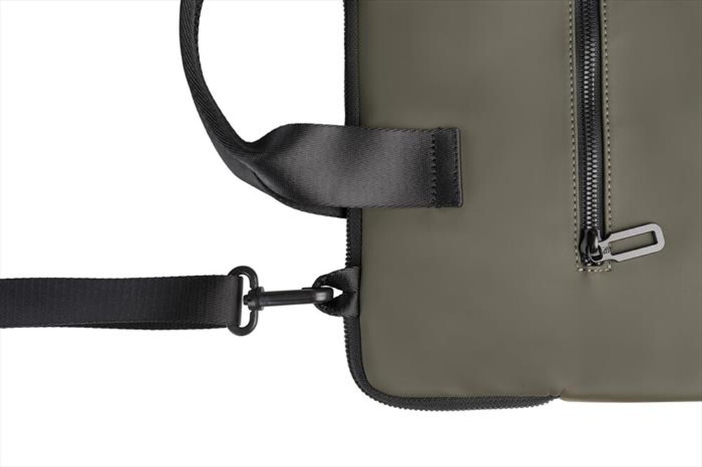 "TUCANO - Borsa GOMMO per MacBook Pro 16\"/laptop 15.6\"-VERDE MILITARE"