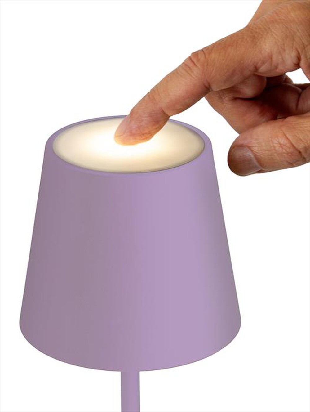 "MAJESTIC - Lampada d'appoggio AGATA LP-Lilla Pastello"