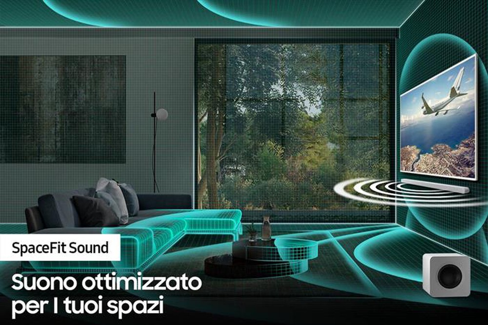 "SAMSUNG - SoundBar HW-S801B/ZF-White"