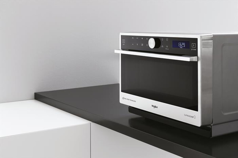 "WHIRLPOOL - Forno microonde MWSC 9133 SX-Nero, Acciaio inossidabile"