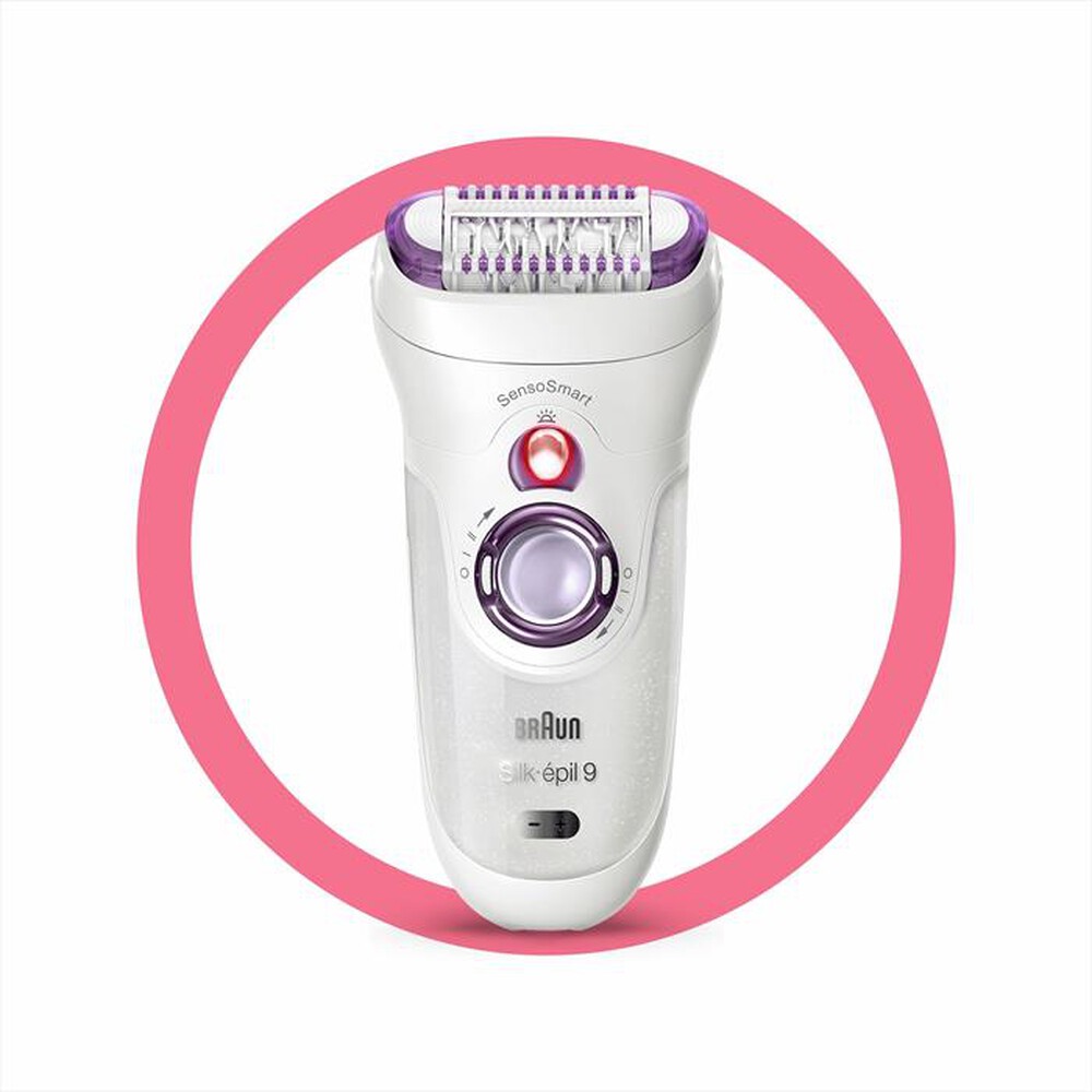 "BRAUN - Silk-épil 9 9-700-Bianco/Viola"