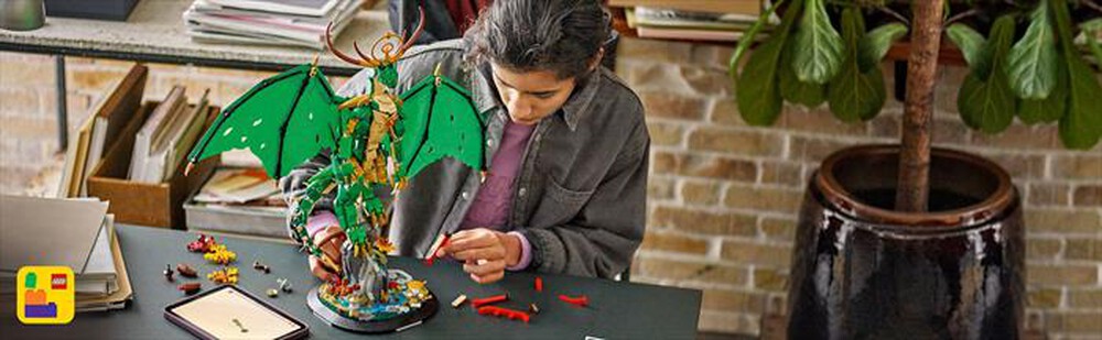 "LEGO - DRAGO-GUARDIANO-,"