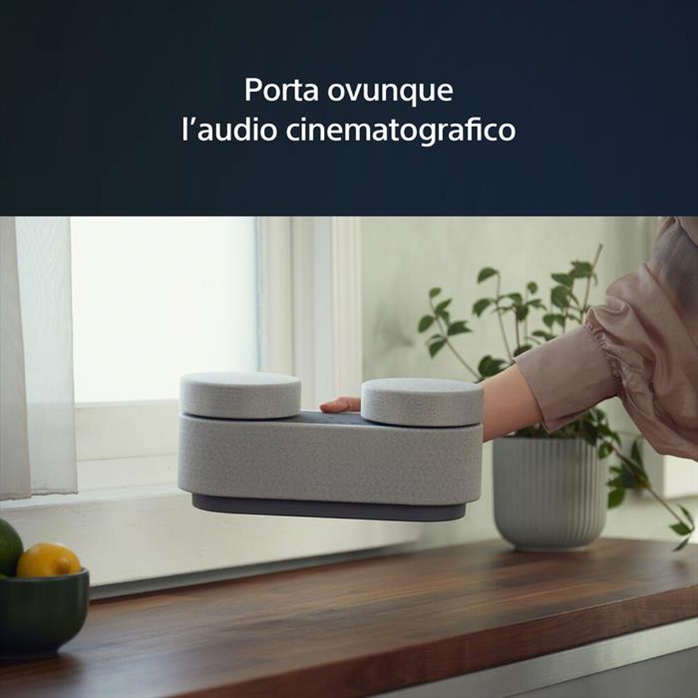 "SONY - Sistema Home Theatre Portatile HTAX7.CEL-Grigio"