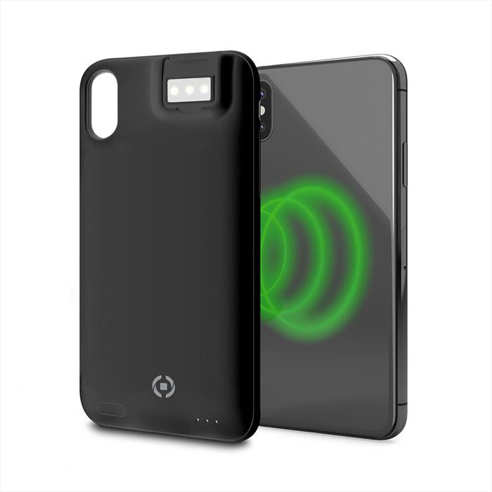 "CELLY - POWERCASE900BK -  POWERCASE WIRELESS IP XS/X-Nero"
