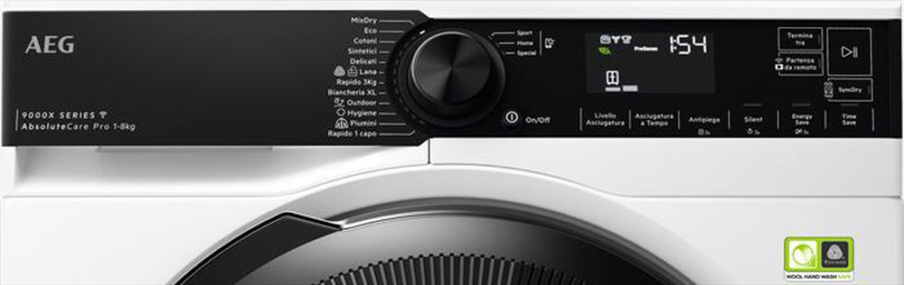 "AEG - Asciugatrice TR9H83AAY 8 Kg Classe A+++-Bianco"