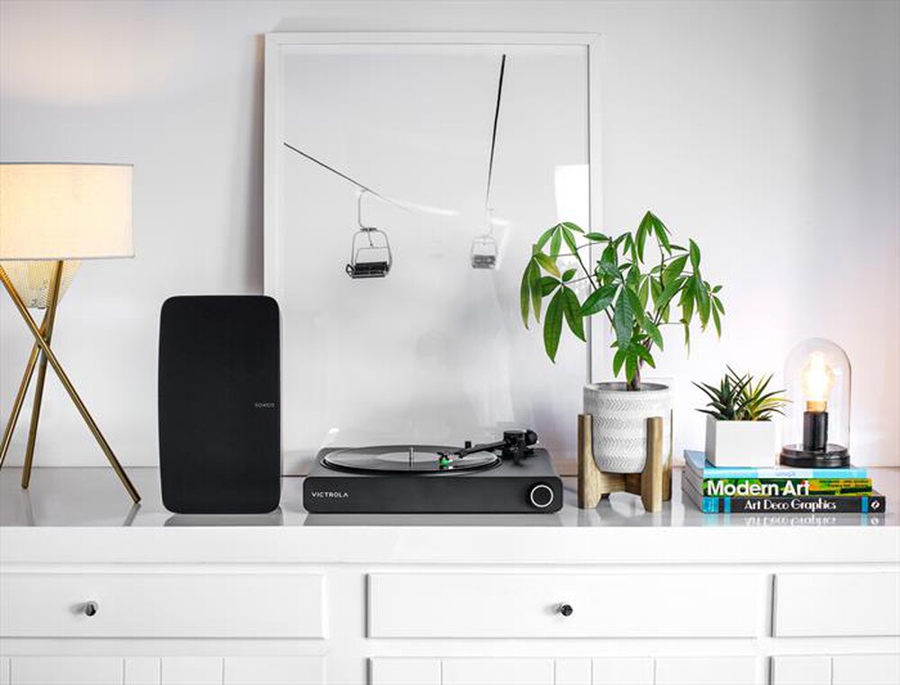 "VICTROLA - Piatto giradischi ONYX-Nero"
