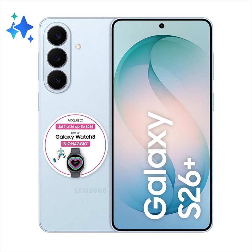 Immagine del prodotto SAMSUNG - Smartphone Galaxy S26+ 256GB/12GB-Sky Blue