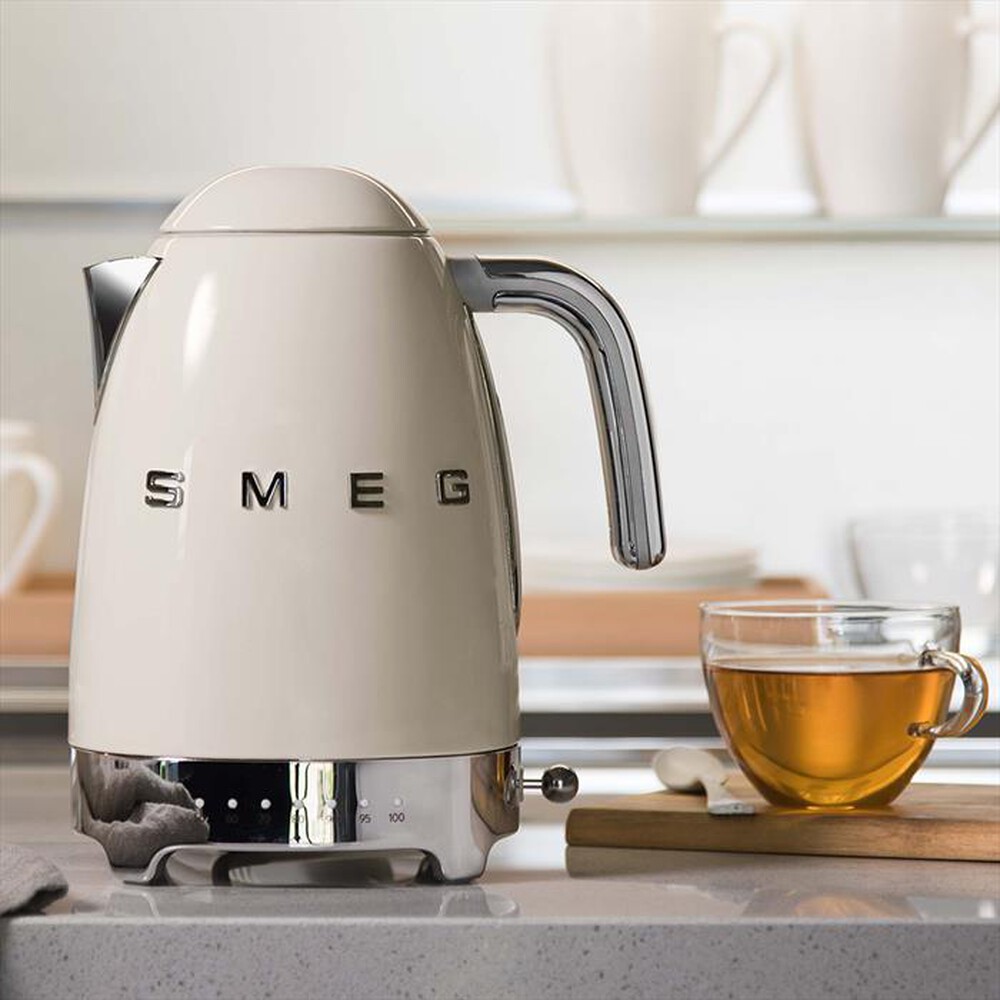 "SMEG - Bollitore a più Temperature 50's Style – KLF04CREU-PANNA"