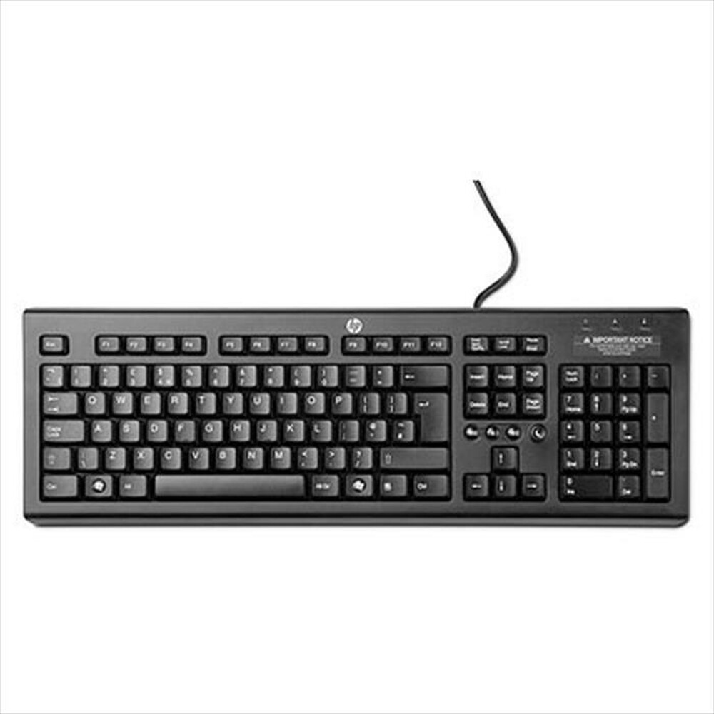 Immagine del prodotto HP - Tastiera classica cablata HP-Nero