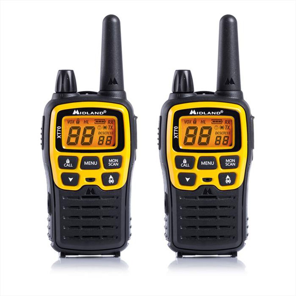"MIDLAND - XT-70 ADVENTURE-Nero/Giallo"