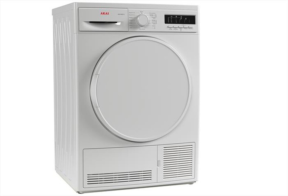 "AKAI - Asciugatrice ASC8023V 8 Kg Classe B-Bianco"