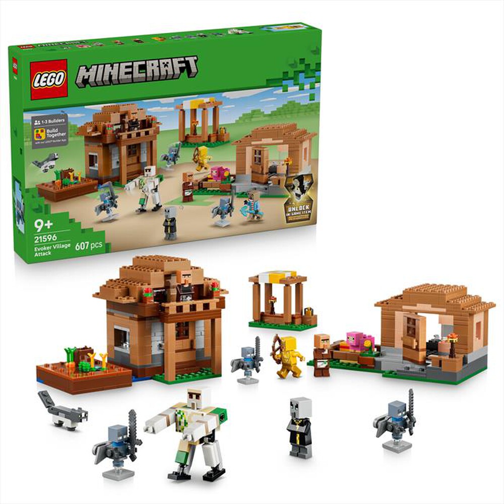 Immagine del prodotto LEGO - MINECRAFT Attacco villaggio dell&rsquo;Evocatore - 21596