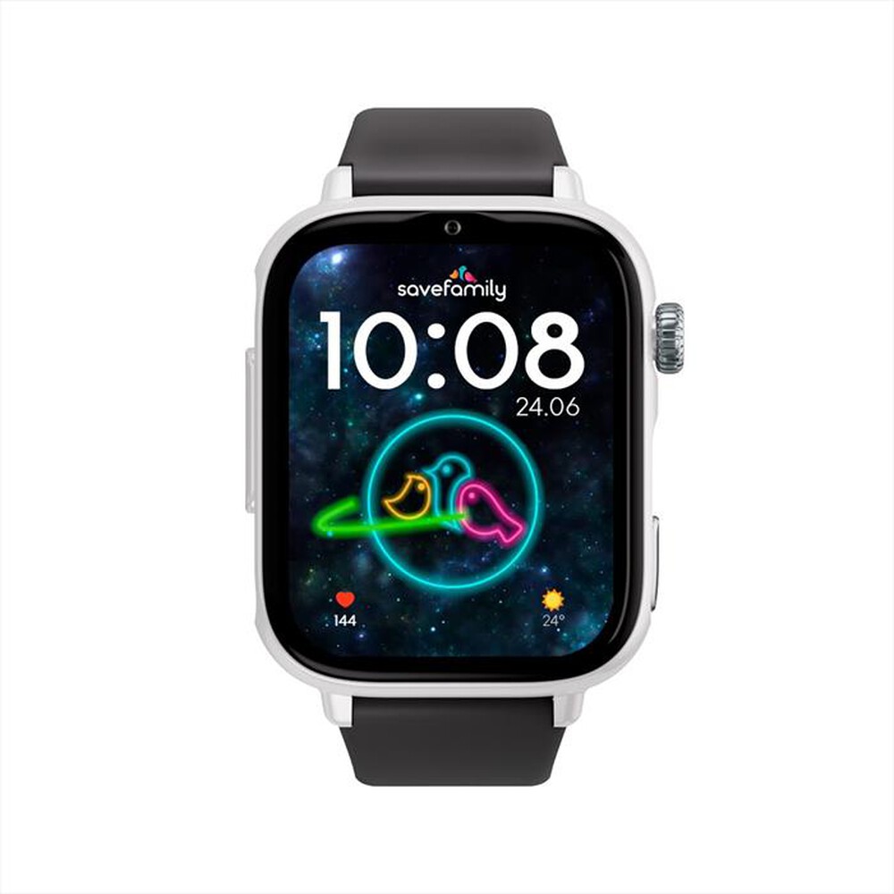 Immagine del prodotto SAVEFAMILY - Smartwatch SAVEWATCH PLUS 2-Argento/Black is Black