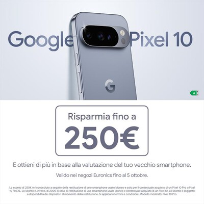 GOOGLE - PIXEL 10 PRO 512GB-Grigio argento