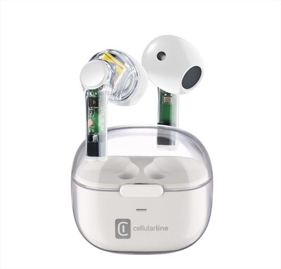 CELLULARLINE - Auricolare bluetooth FINE-White