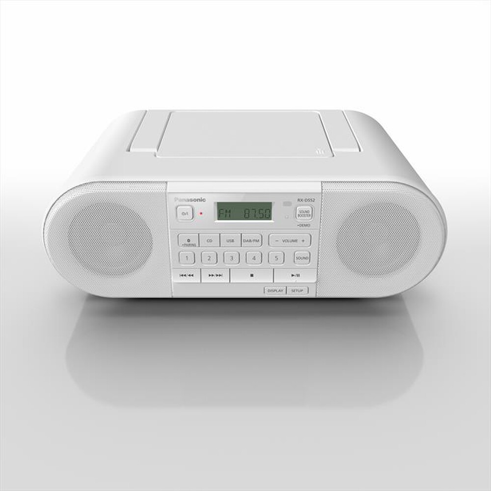 "PANASONIC - RX-D552E-W-bianco"