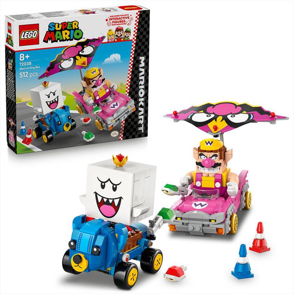 Immagine del prodotto LEGO - SUPER MARIO Mario Kart &ndash; Wario e Re Boo 72038