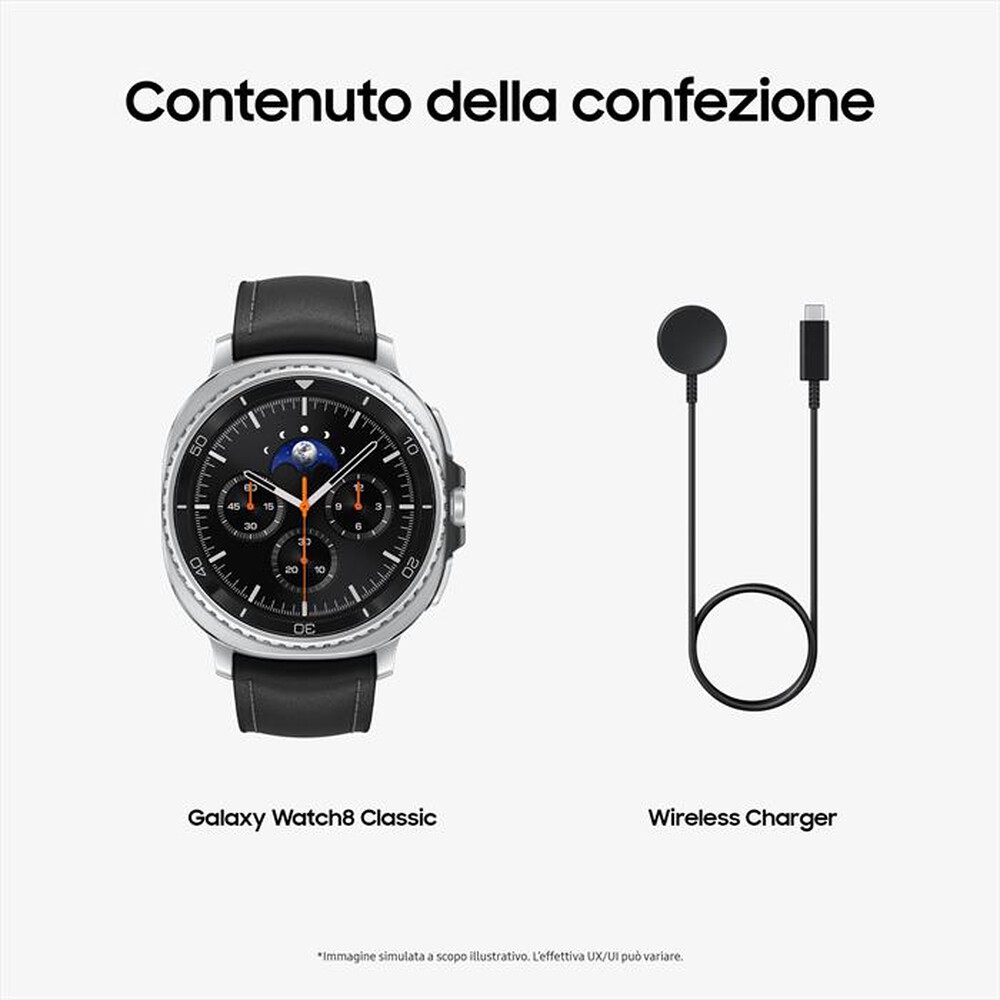 Immagine del prodotto SAMSUNG - Galaxy Watch8 Classic 46mm BT, 2+64GB-Black