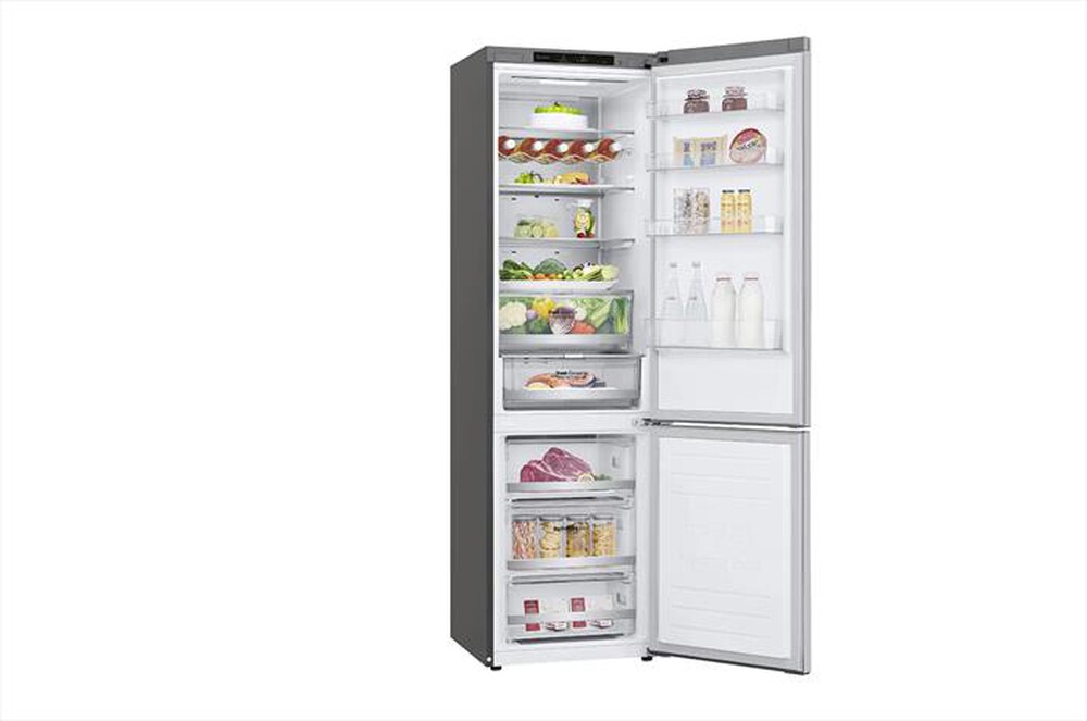 "LG - Frigorifero combinato GBB72NSVGN Classe D 419lt-Acciaio inossidabile"