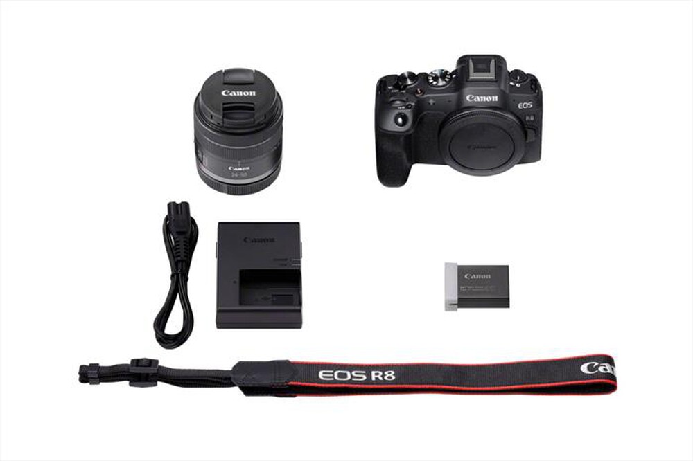 Immagine del prodotto CANON - Fotocamera EOS R8 + RF 24-50MM F4.5-6.3 IS STM-Black