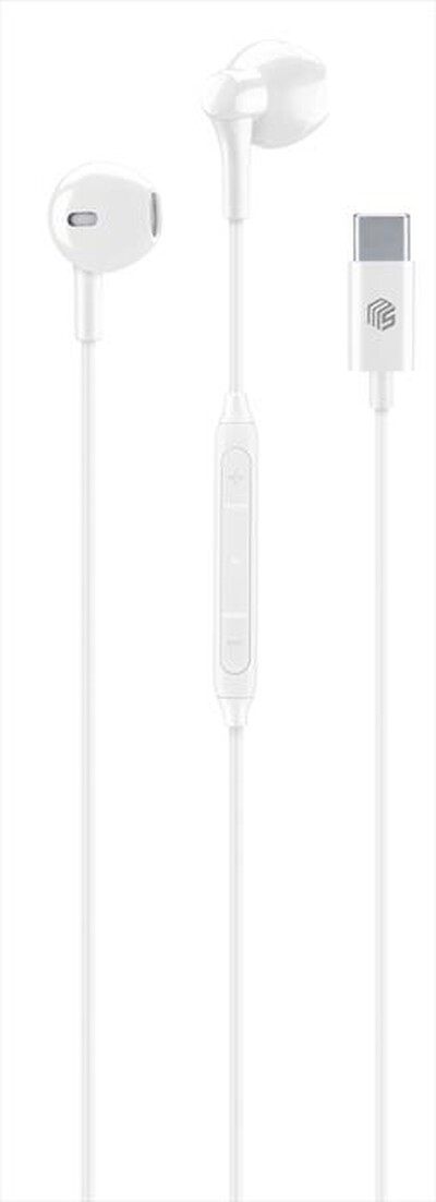 CELLULARLINE - Auricolare AUCAPSULEMSTYPECW-Bianco