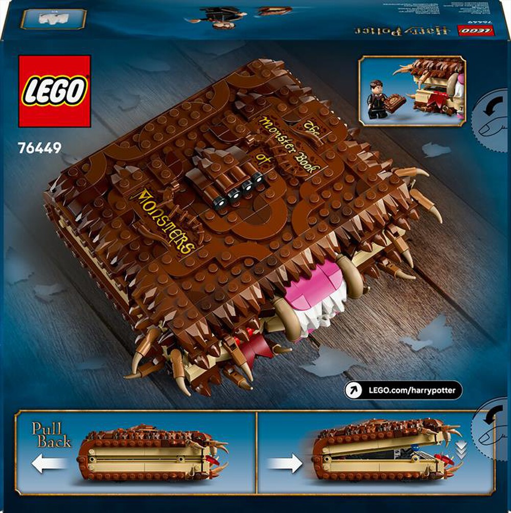 "LEGO - IL LIBRO MOSTRO DEI MOSTRI AZZANNANTE-,"