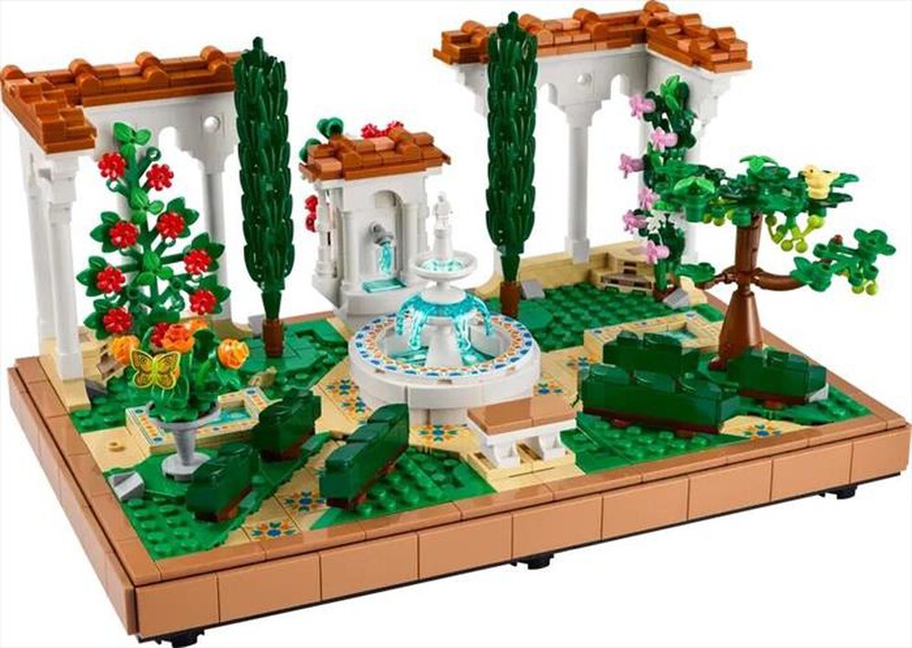 "LEGO - ICONS Il giardino della fontana - 10359-Multicolore"