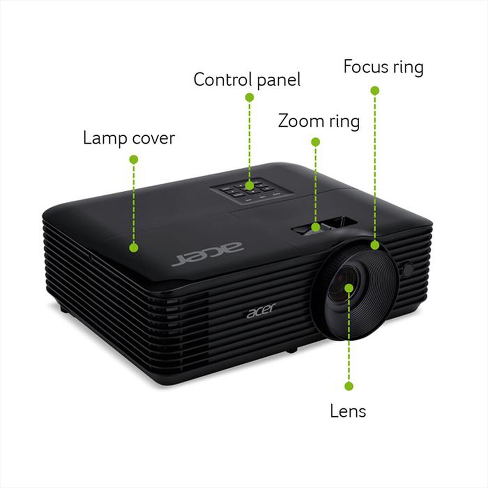 Immagine del prodotto ACER - X1328WI-Nero