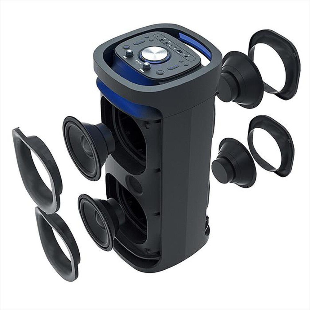 Immagine del prodotto IRRADIO - Party speaker IR-PS80 OMNIA4-SOUND-Nero / Plastica