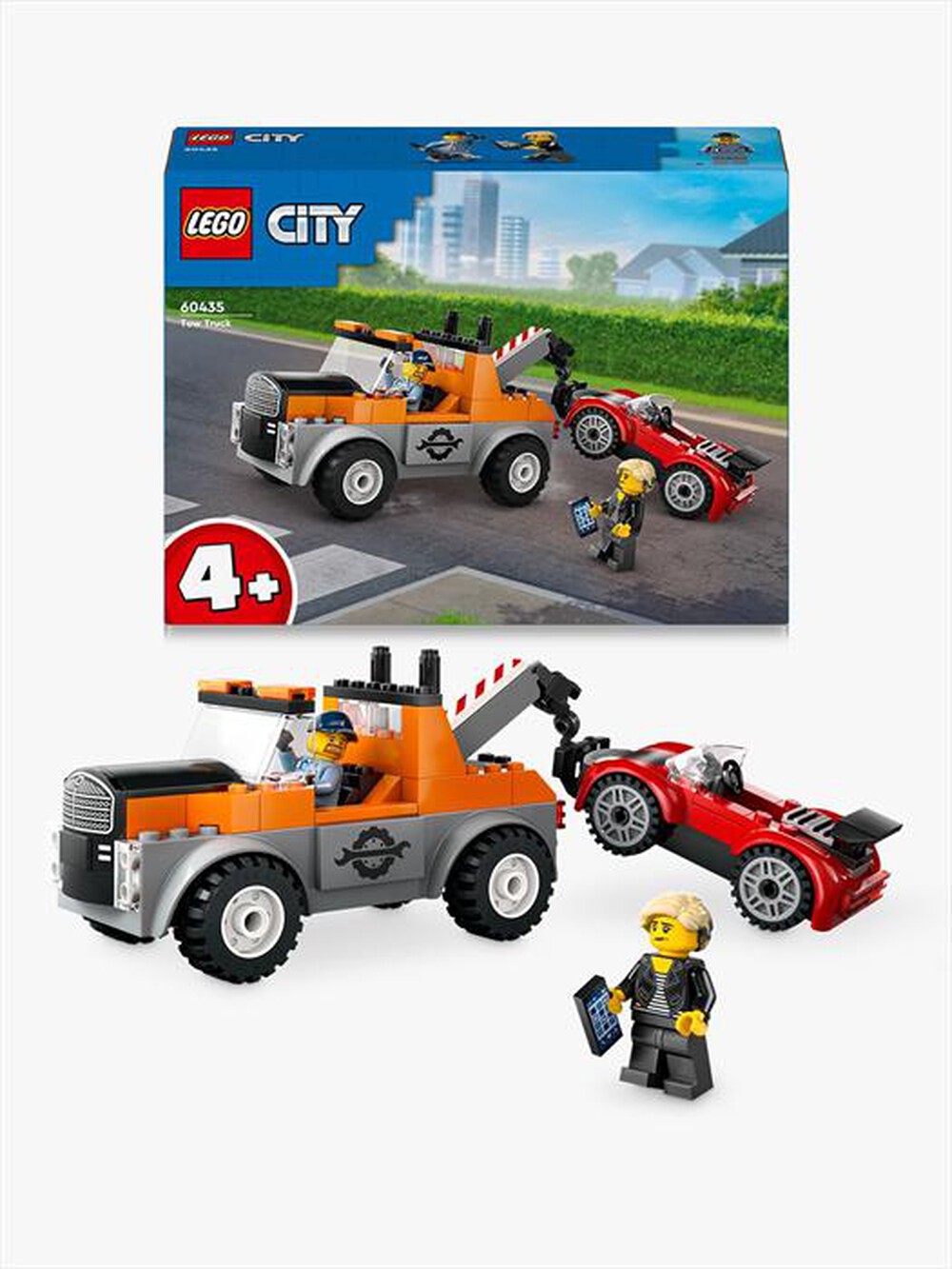 Immagine del prodotto LEGO - CITY Autogrù e officina auto sportive 60435