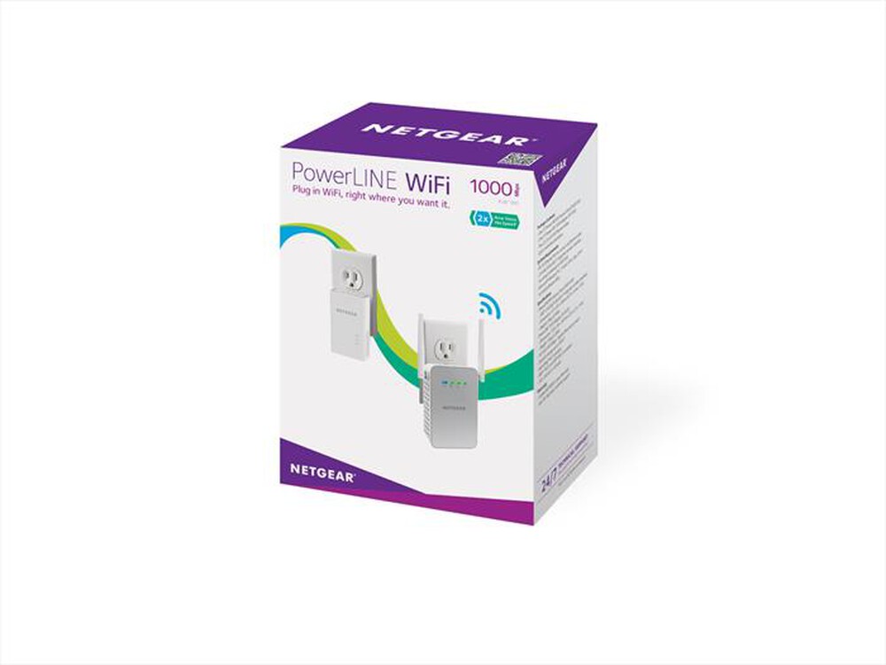 "NETGEAR - PLW1000 PowerLINE 1000 + WiFi"