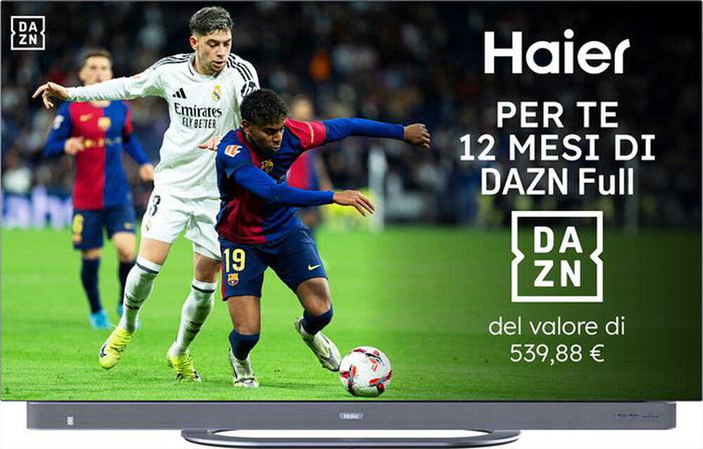Immagine del prodotto HAIER - Smart TV OLED UHD 4K 55" H55C95EUX 120Hz-Nero